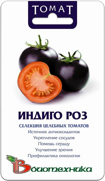 Фото – Томат Индиго Роз